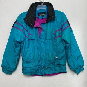 ✅Women Vintage Cornice Windbreaker Jacket Size XL